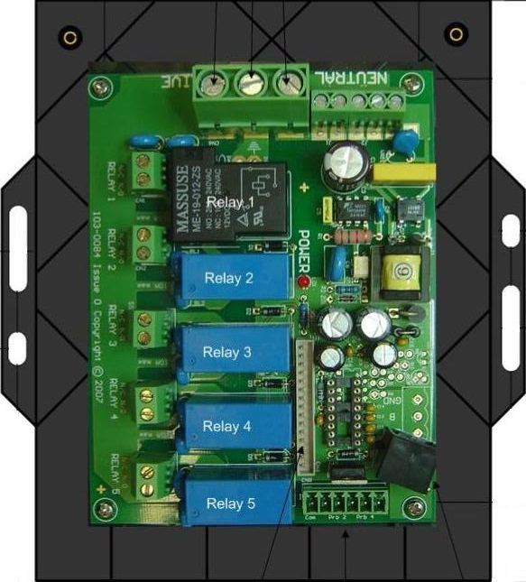 PR0120 ML Relais Box senkrecht
