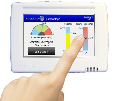 PR0615 Farbdispaly mit Hand